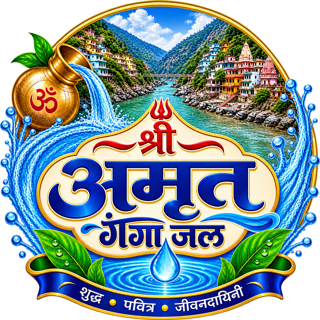 Ganga Jal Logo
